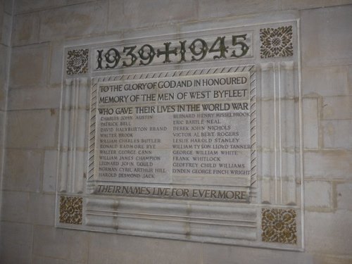 War Memorial St. John the Baptist Church Church West Byfleet #2