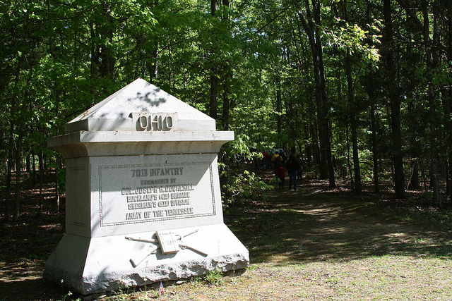 70th Ohio Infantry Monument #1