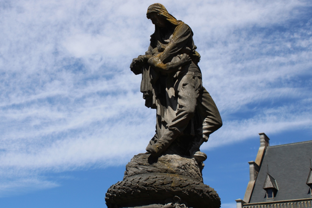 Monument Eerste Wereldoorlog Courcelles	 #4