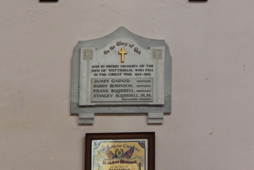 Oorlogsmonument St. Mary Magdalene Church Bildeston