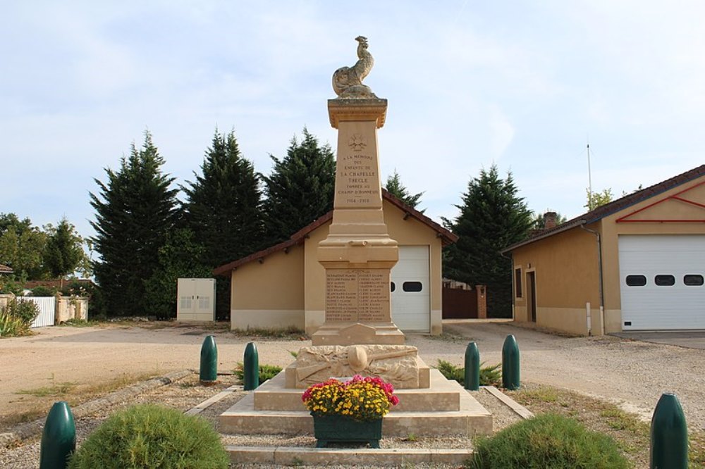 Oorlogsmonument La Chapelle-Thcle #1