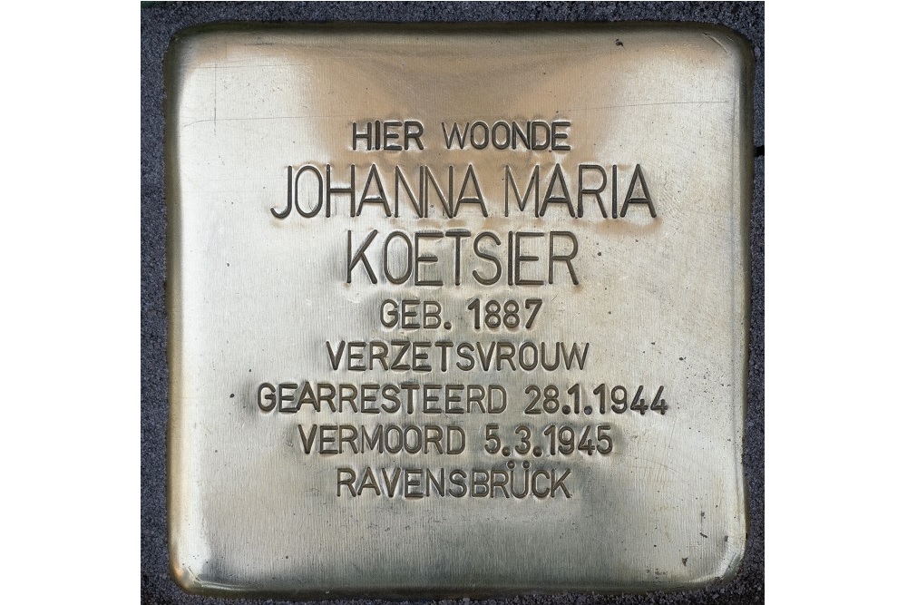 Stolperstein Nieuwe Markt 30-31 #3