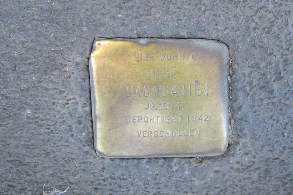 Stumbling Stone Zülpicher Straße 189 #1