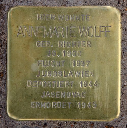 Stumbling Stone Oranienburger Chaussee 53 #1