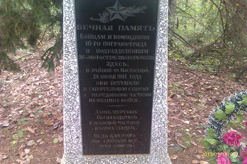 Mass Grave Soviet Soldiers Navakolasava #1