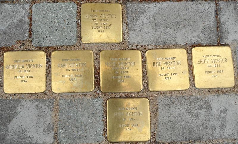 Stolpersteine Dammstraße 7