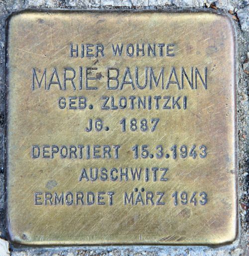 Stolpersteine Steglitzer Damm 8 #1