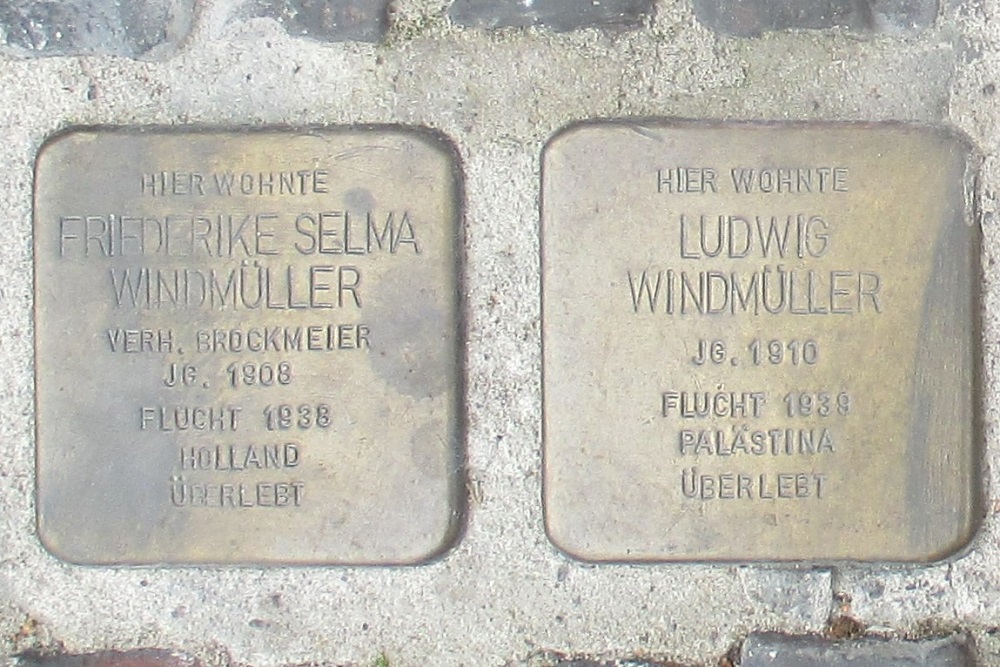 Stolpersteine Boltentorstraße 1 #3