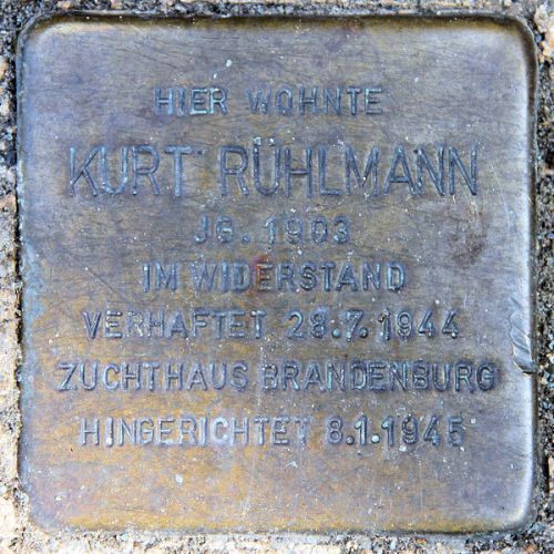 Stolperstein Dirschelweg 16 #1