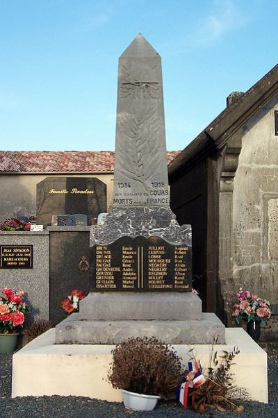 War Memorial Cours-de-Monségur #1
