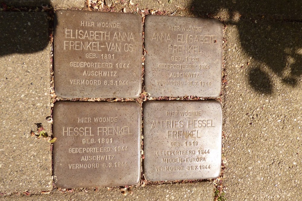 Stolpersteine Burgemeester Le Fvre de Montignylaan 26 #2