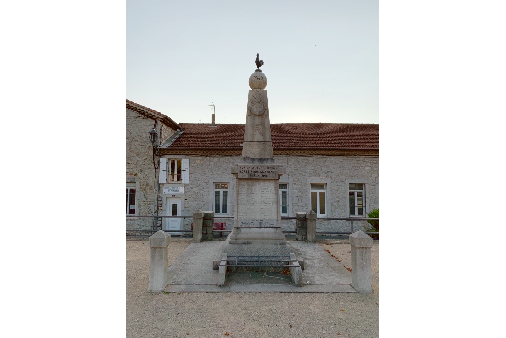 War Memorial Ruoms #1
