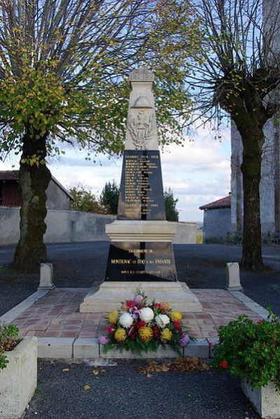 War Memorial Montignac-le-Coq