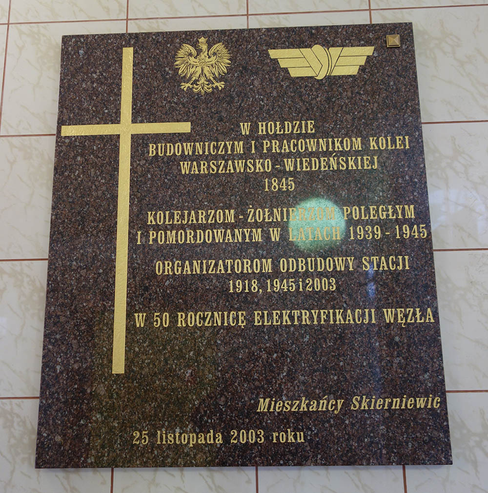 Memorial Railway Workers Skierniewice #1