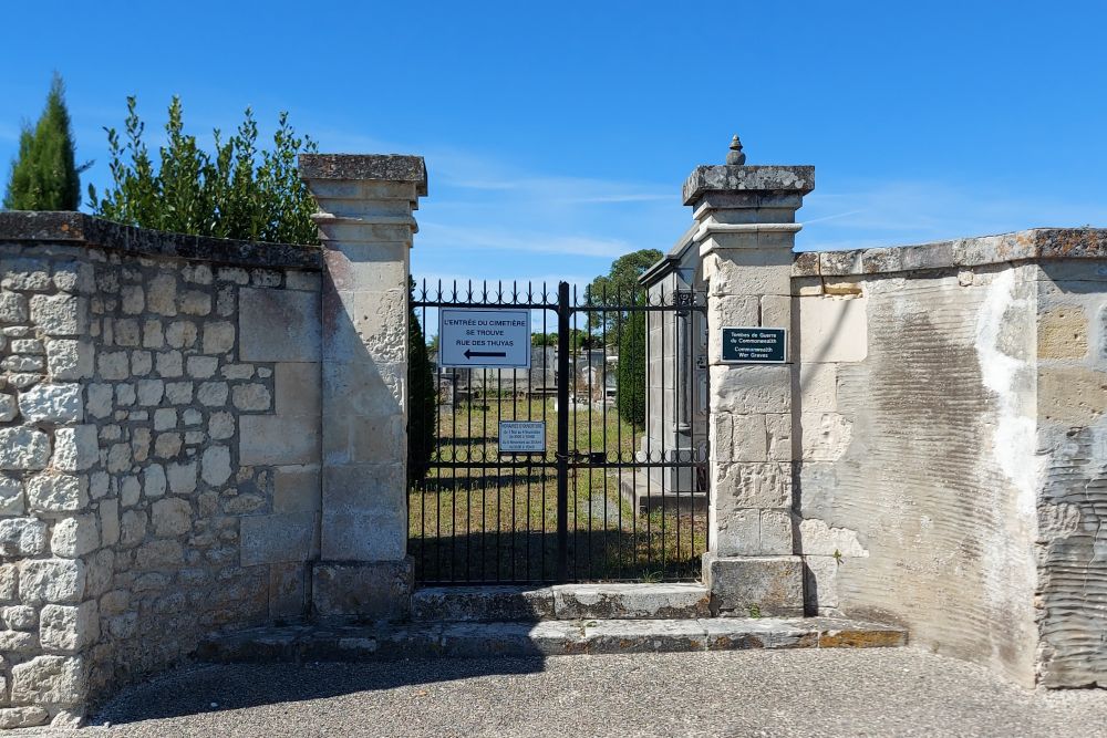 Oorlogsgraven van het Gemenebest Saint-Palais-sur-Mer #1