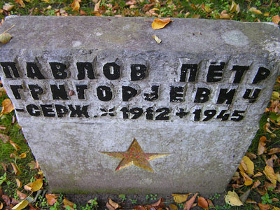 Sovjet Oorlogsbegraafplaats Bialogard #4