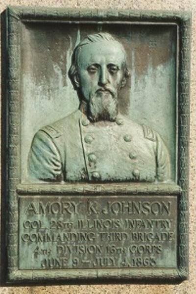 Gedenkteken Colonel Amory K. Johnson (Union) #1