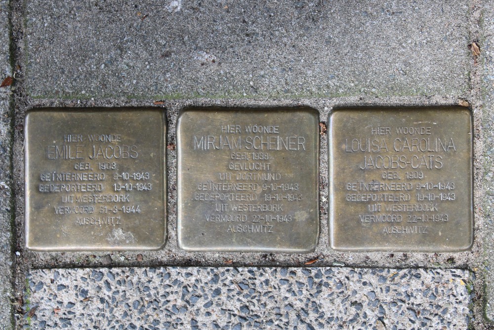 Stumbling Stones Albrecht Dürerstraat 12 #1