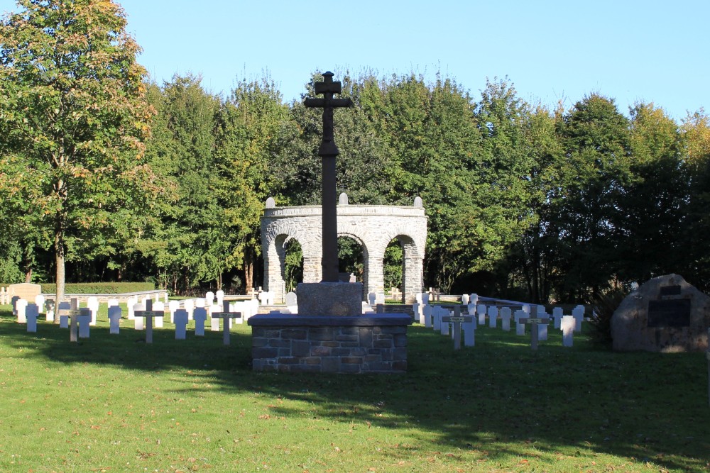Breton Cross French-German War Cemetery Maissin #1