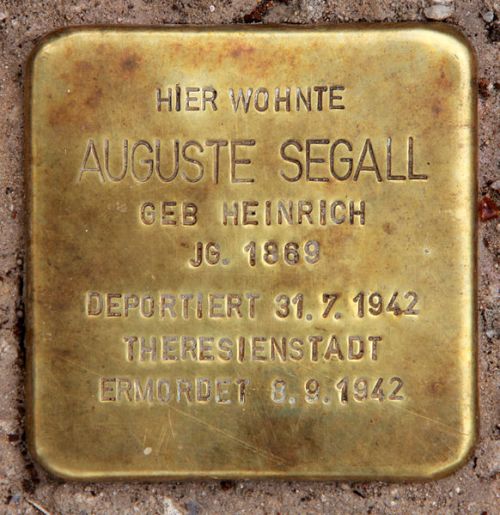 Stolpersteine Am Fuchspa 22 #1