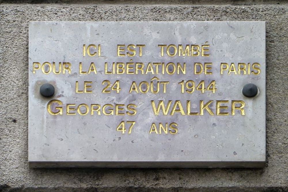 Gedenkteken Georges Walker #1