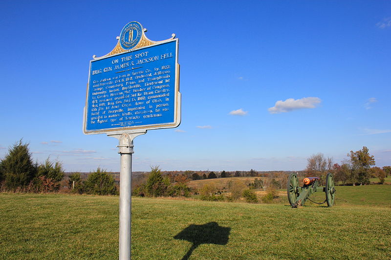 Location Killing of Brig.Gen. James S. Jackson