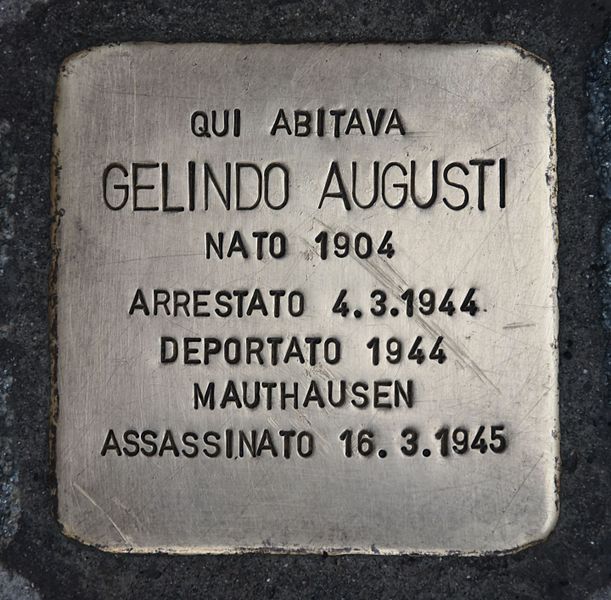 Stolperstein Via Vicenza 23