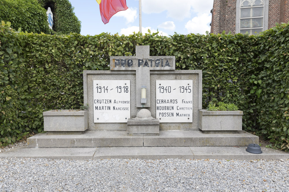 Oorlogsmonument Kerkhof Teuven