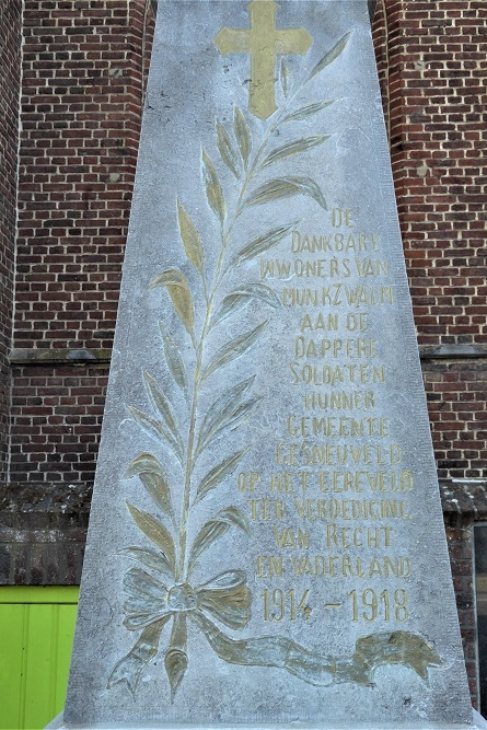 Oorlogsmonument Munkzwalm #3