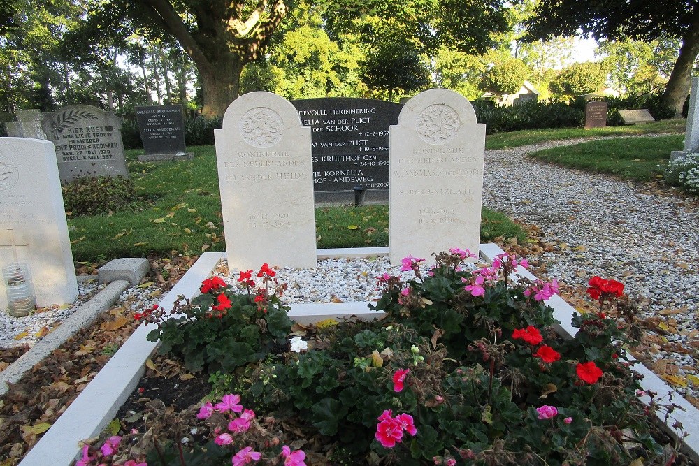 Nederlandse Oorlogsgraven Protestantse Begraafplaats Strijen