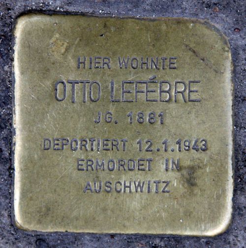 Stolpersteine Marburger Straße 3 #4