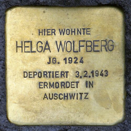 Stolpersteine Danziger Straße 116 #3