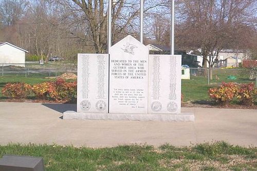 Monument Veteranen Guthrie #1