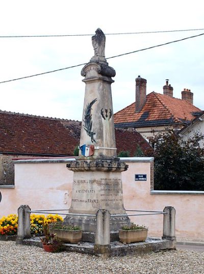 Oorlogsmonument Saint-Aubin-sur-Yonne #1