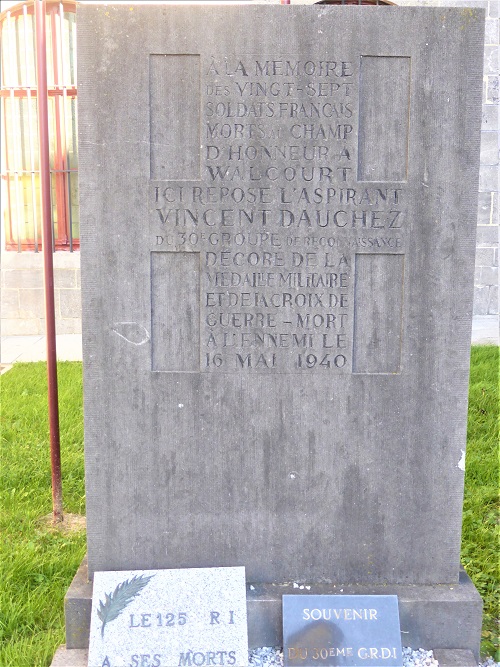 French War Grave Walcourt #2