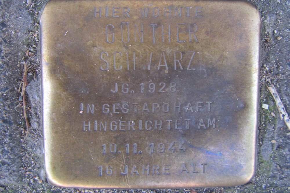 Stolperstein Platenstrae 28 #1