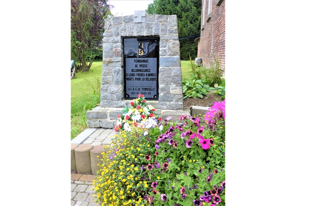 Commemorative Stone Laneuville-au-Bois #1