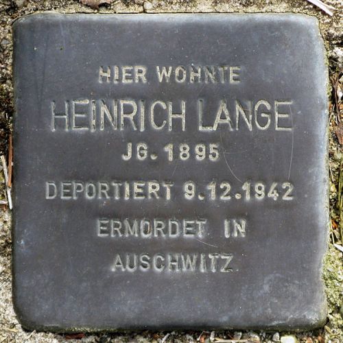 Stumbling Stones Lohengrinstraße 2 #2