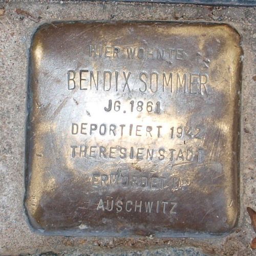 Stolperstein Thomstrae 13