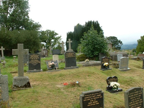 Oorlogsgraf van het Gemenebest Llandrindrod Churchyard