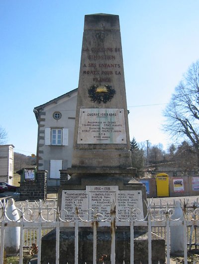 Oorlogsmonument Saint-Hostien #2