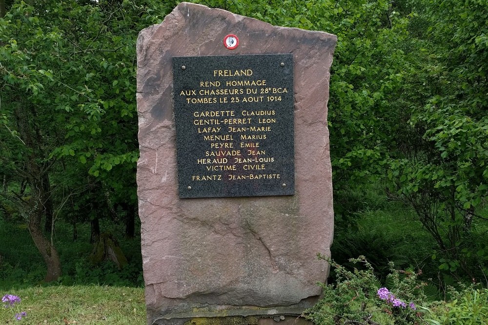 Monument for eight victums Fréland