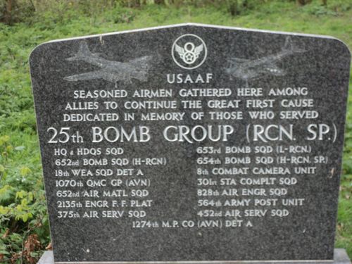 Monument 25th Bomber Group #1