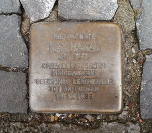 Stolperstein Karcherstrae 17 #1