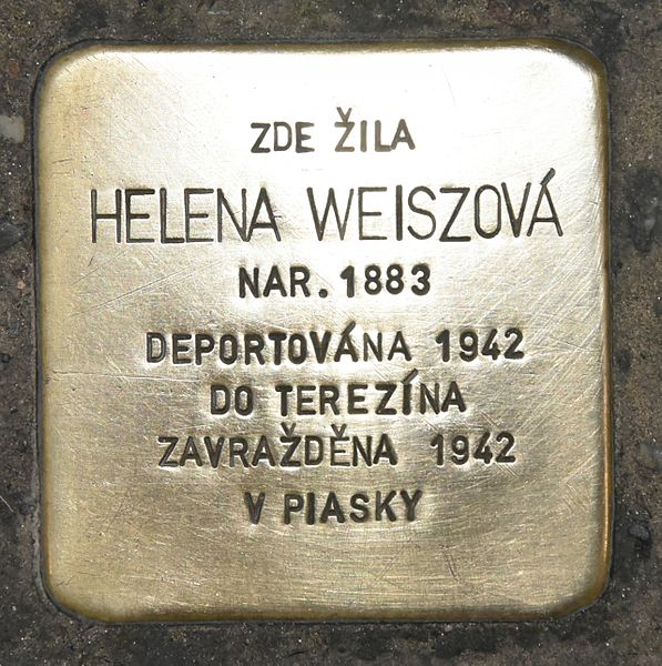 Stolpersteine Jakubsk nměst 4