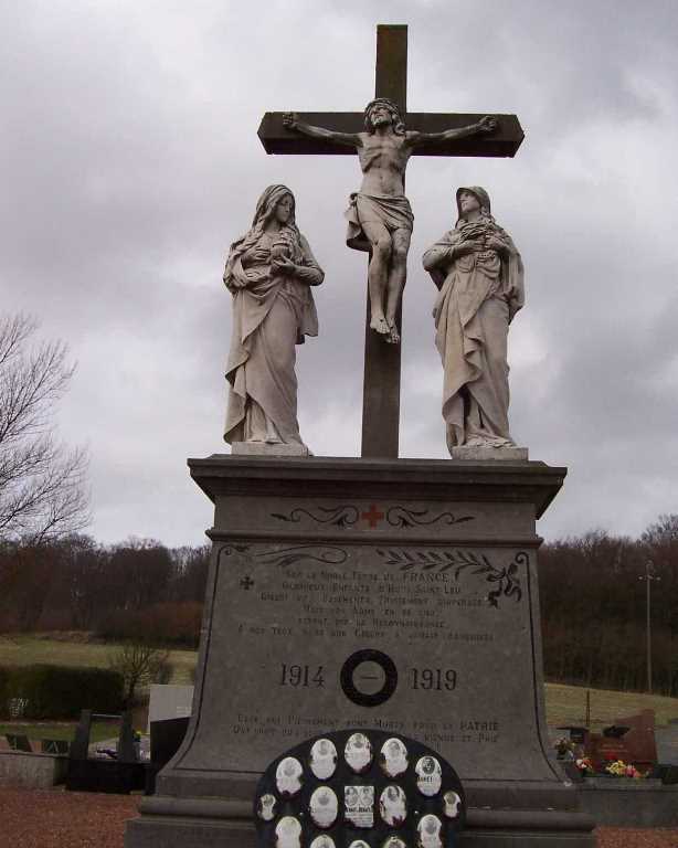 Oorlogsmonument Huby-Saint-Leu #1