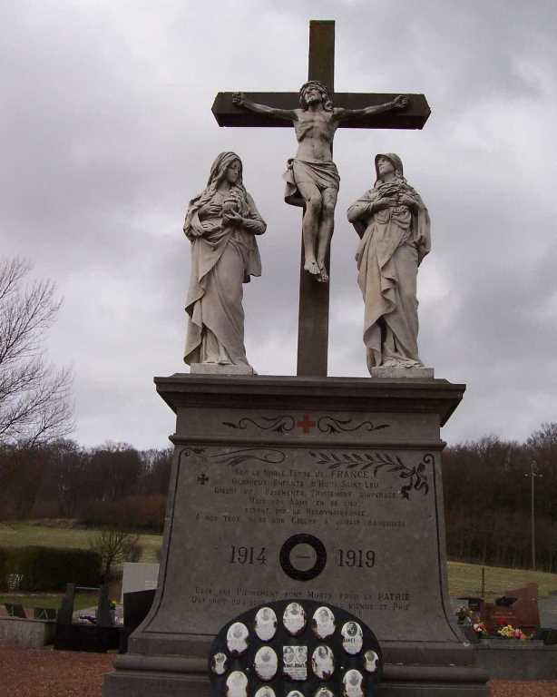 Oorlogsmonument Huby-Saint-Leu