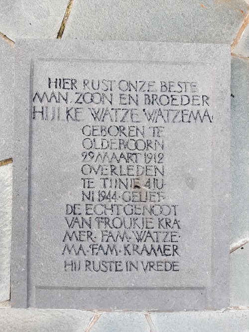 Dutch War Grave Tijnje #2