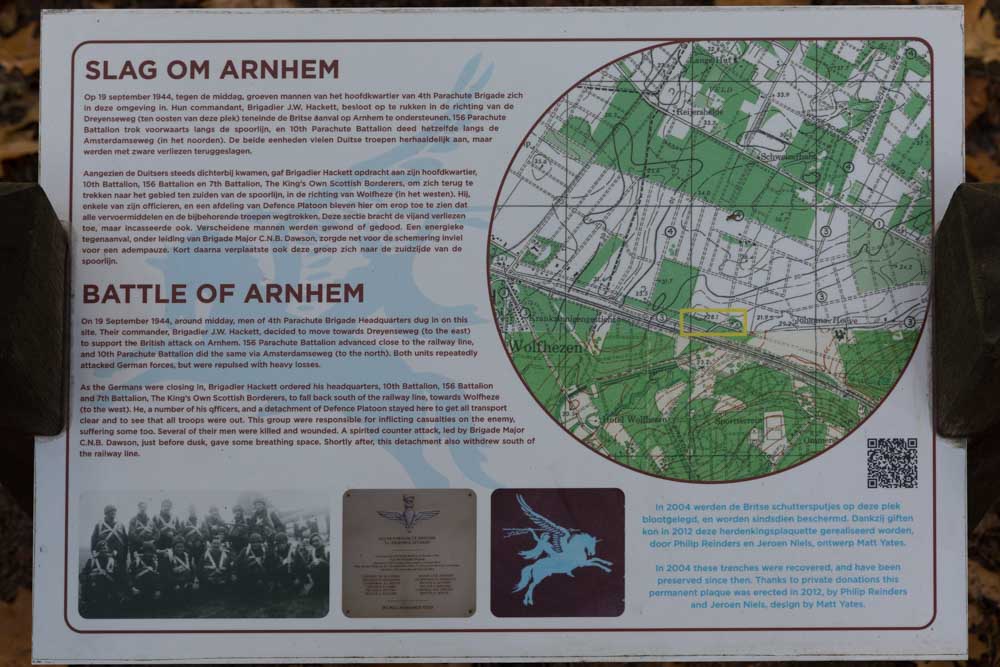 Foxholes 4th Parachute Brigade Headquarters #2