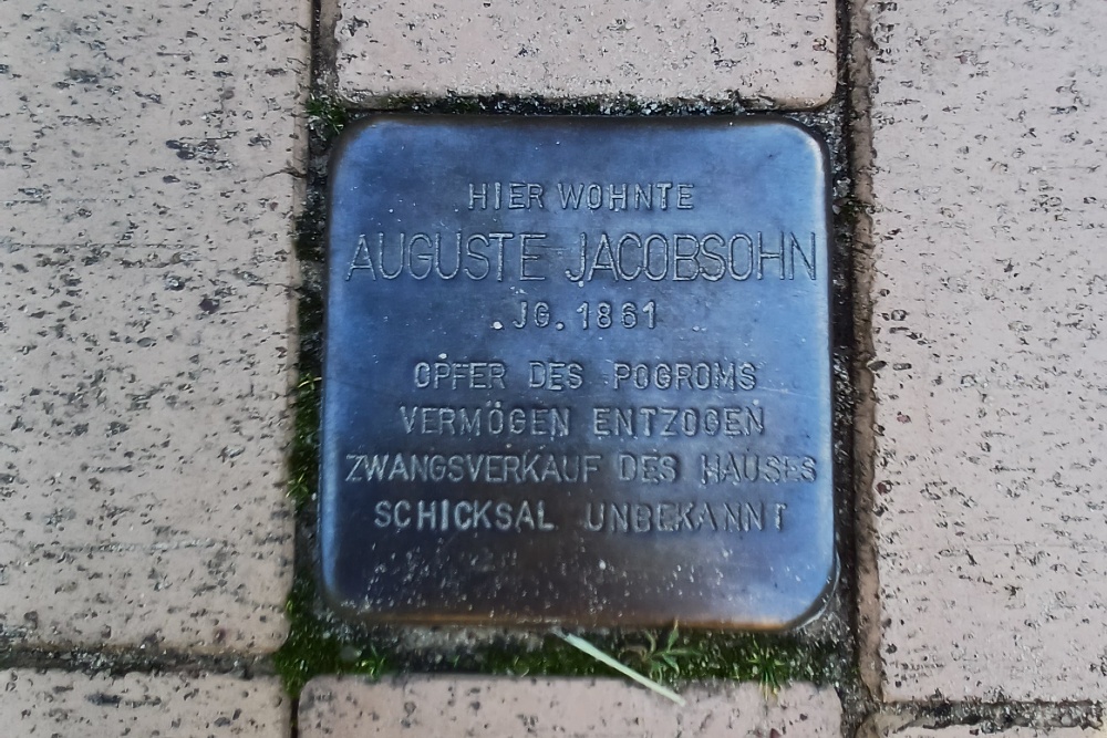 Stolperstein Kanalstrae 10